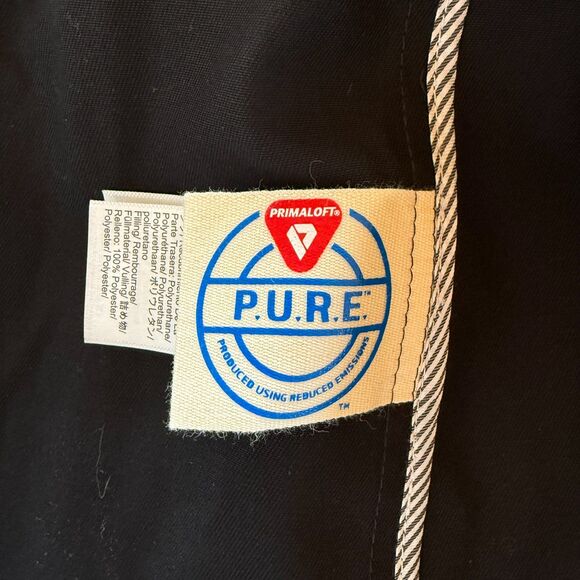 NWT J.Crew Women's Petite Long Barn Jacket in Black Waxed Cotton Twill Size XXSP - Picture 12 of 16